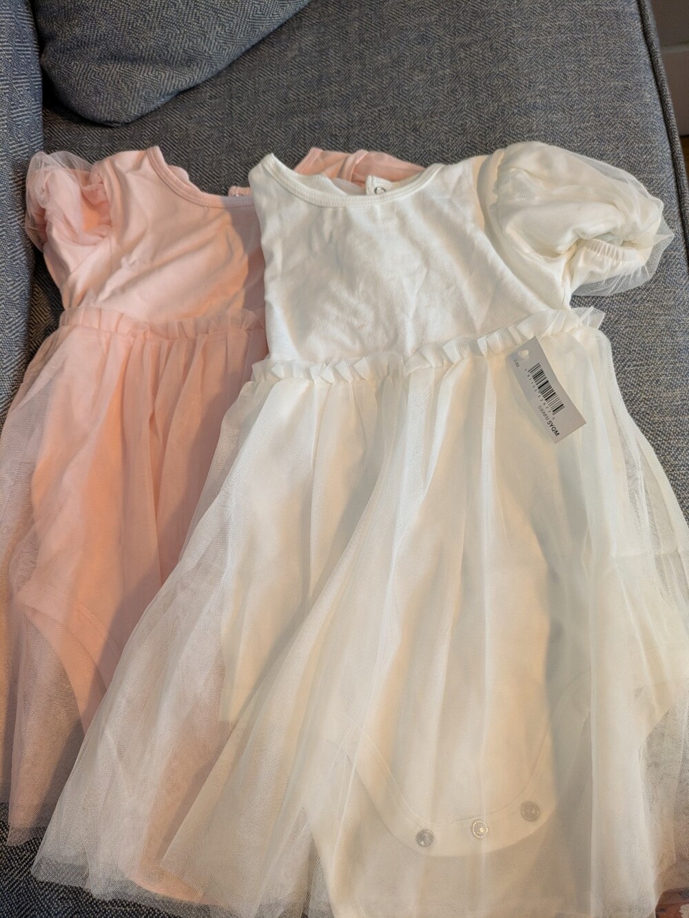 Nwt Girls 24 Months 2t Tutu Cotton Dress, Set Of 2